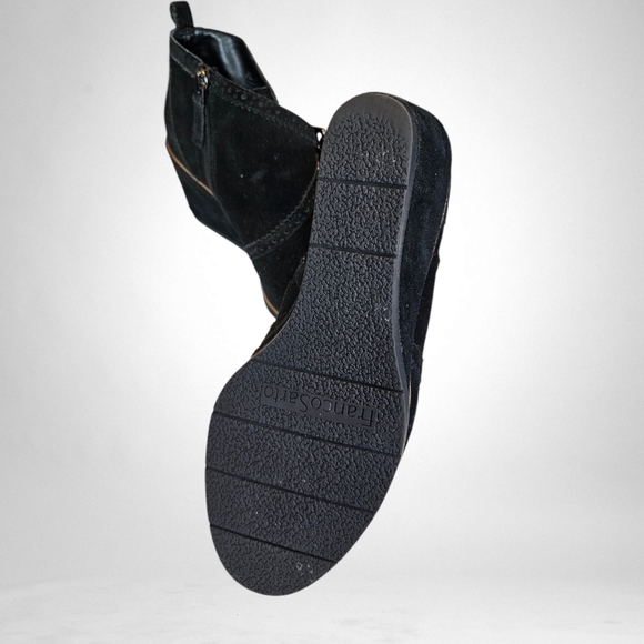 Franco Sarto Black Zip-up Booties - Picture 10 of 10